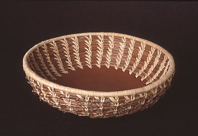 Basket with Pottery Bottom